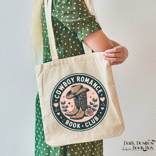 Cowboy Romance Book Club Tote bag
