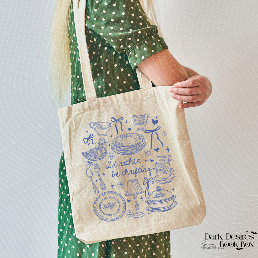 I'd rather be thrifting Tote bag
