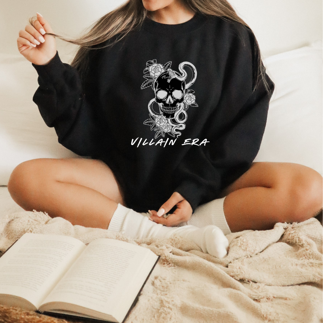 Villain Era Crewneck Black