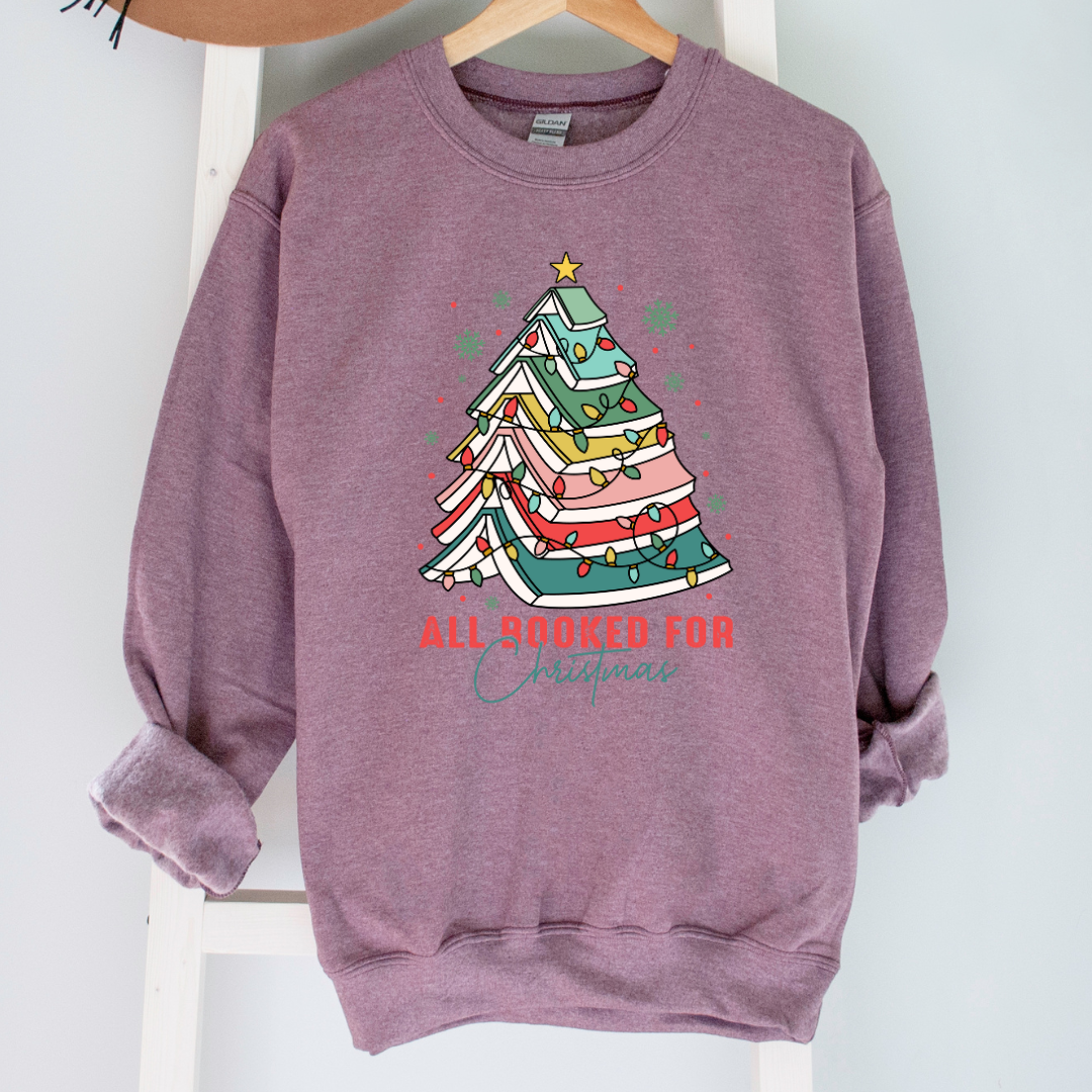 Holiday Book Tree Crewneck