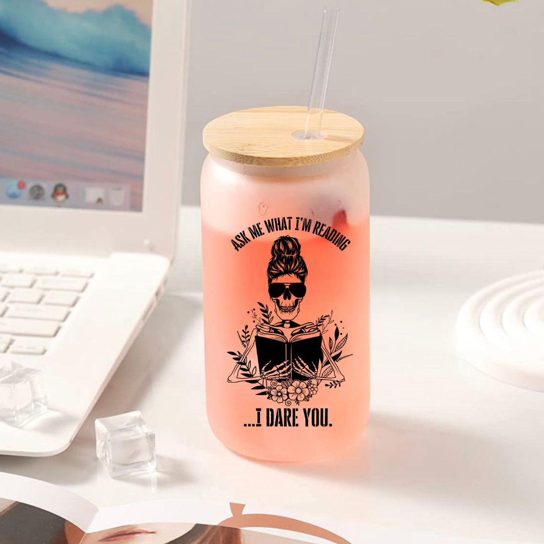 I Dare You Glass Tumbler