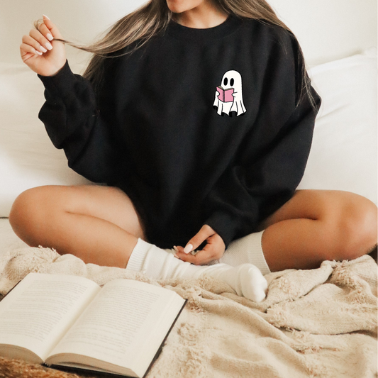 Reading Ghost Crewneck Black