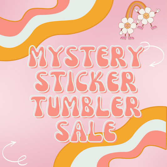 Mystery Sticker Tumblers