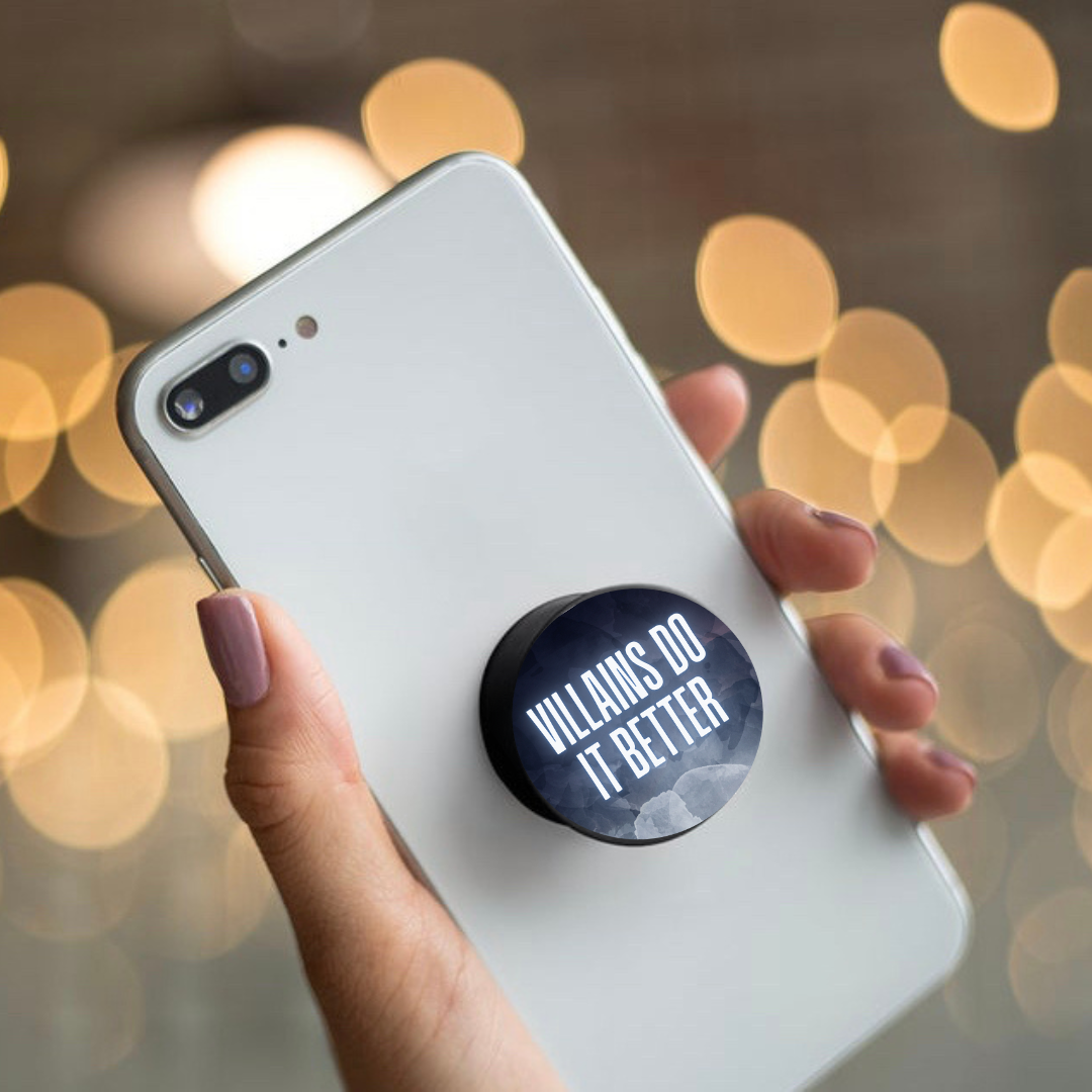 Villains Do It Better popsocket